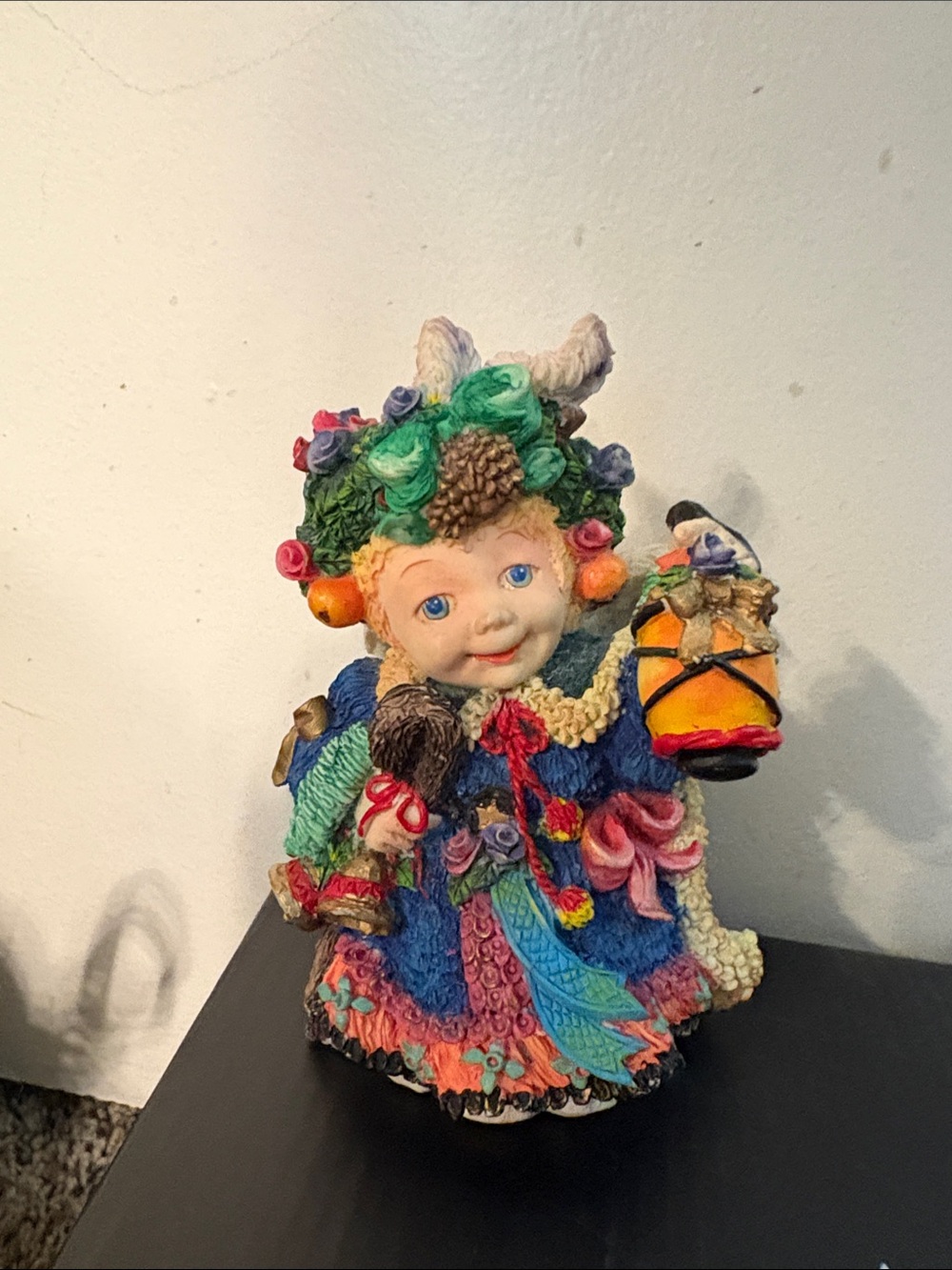 Crinkle Angel With Lantern 1996 Possible Dreams Rare